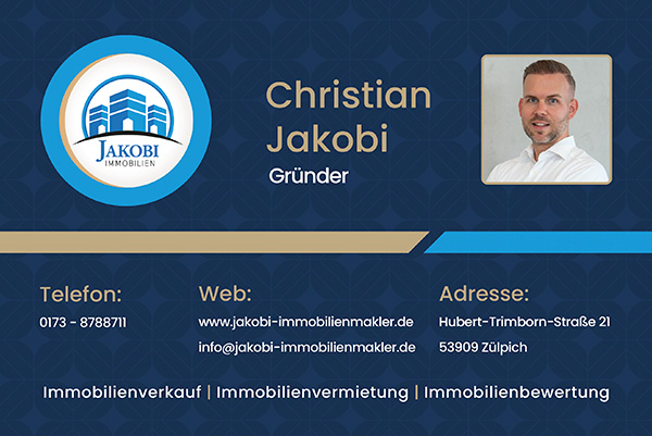 Christian Jakobi - Immobilienverkau - Immobilienvermietung - Immobilienbewertung